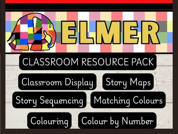 'Elmer' EYFS Teaching Resources