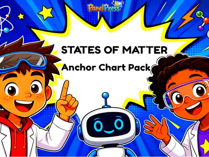 States of Matter Anchor Chart Pack.