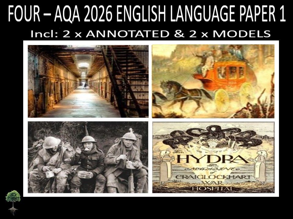 FOUR - AQA PAPER 1 | 2026 FULL MOCKS | ANNOTATED | MODELS