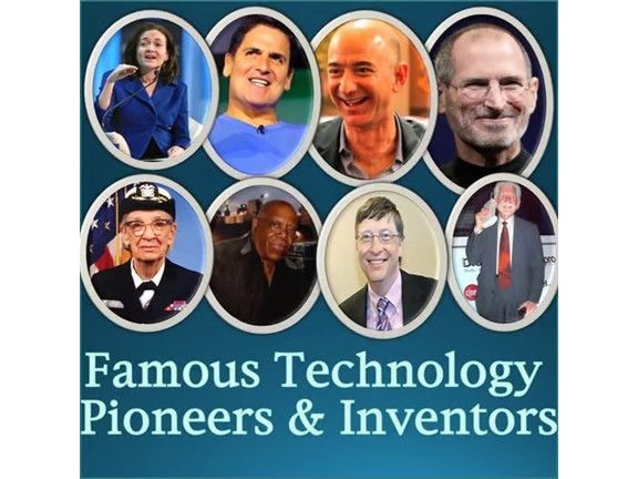 Famous Technology Inventors and Pioneers - Informational Editable PowerPoint