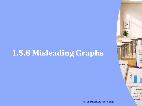 IB Maths MYP Year 1, Unit 5 - 1.5.8 Misleading Graphs