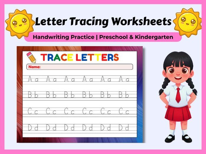 Alphabet Letter Tracing Worksheets