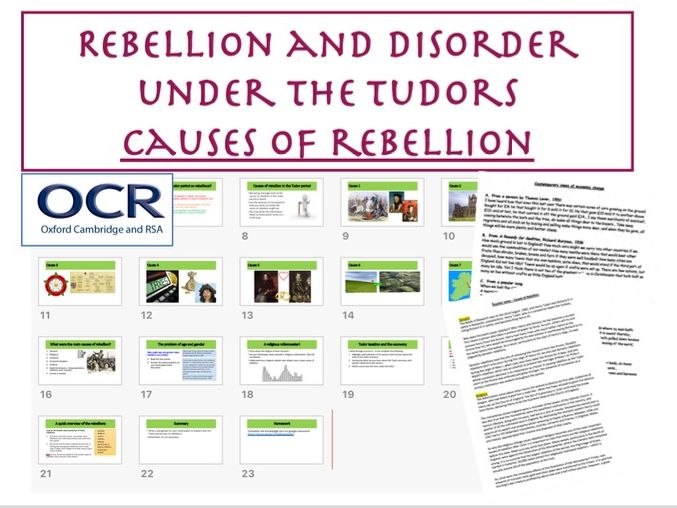 History coursework tudor rebellions 07 image