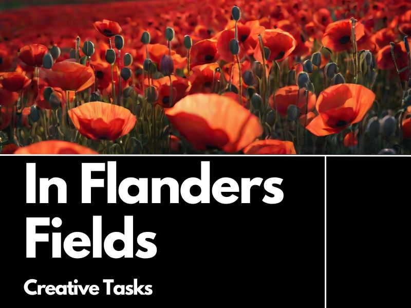 In Flanders Fields Creative Review Tasks