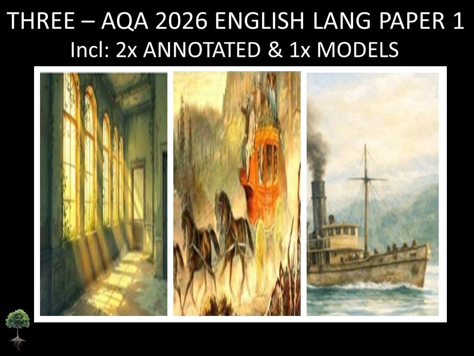 THREE - AQA PAPER 1 | 2026 FULL MOCKS | ANNOTATED | MODELS