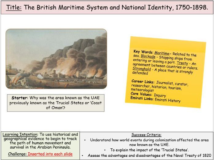 UAE Social Studies/ MSC British Maritime
