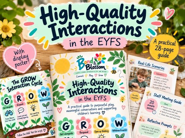 High-Quality Interactions in EYFS - GROW
