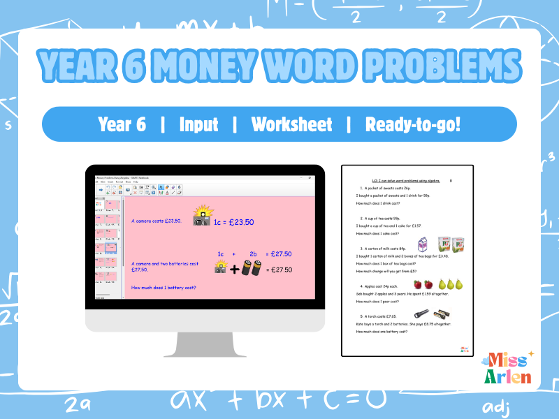 Year 6 Money Word Problems