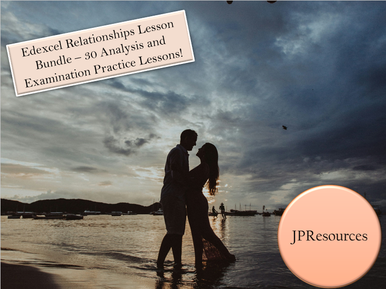 Edexcel Relationships Poetry Lesson Bundle - 15 Poems and 30 Lessons!