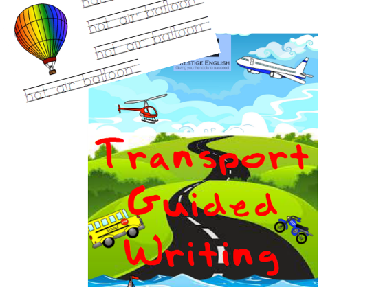Transportation Guided Writing | Worksheets