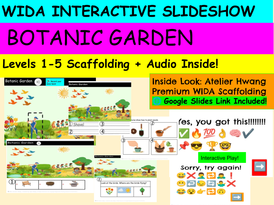 WIDA|Botanic Garden(Grade 1)