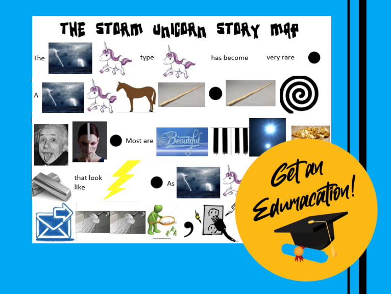 The Storm Unicorn Story Map