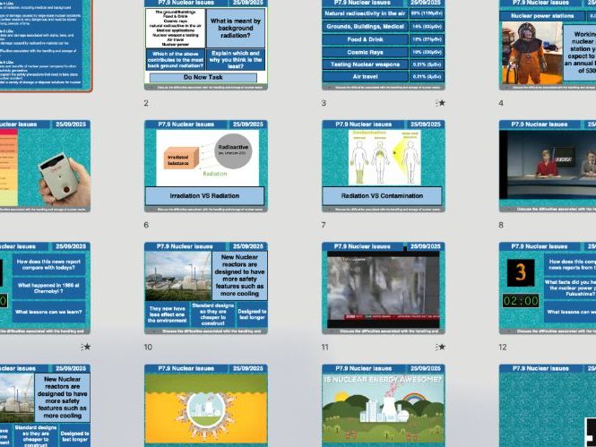 AQA GCSE Physics P7 P7.9 Nuclear issues | + Free AI Long-Answer Marking