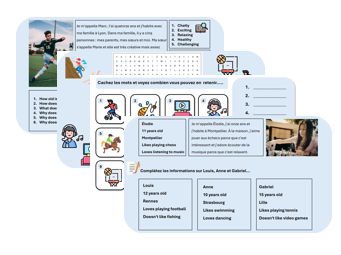 Hobbies & Opinions (French) – Independent Learning & Cover Pack