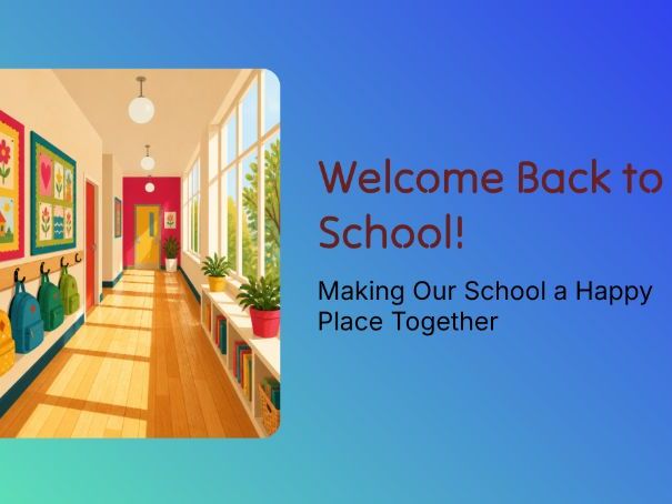 Welcome Back to School! Assembly (KS1–KS2)