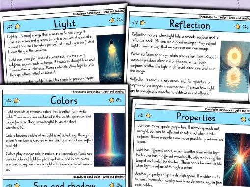 Light and Shadow | Physics | Illumination, Obstruction & Optical Effects