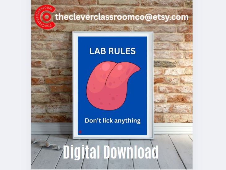 Funny Science Poster – Sassy Classroom Decor for Science Teachers