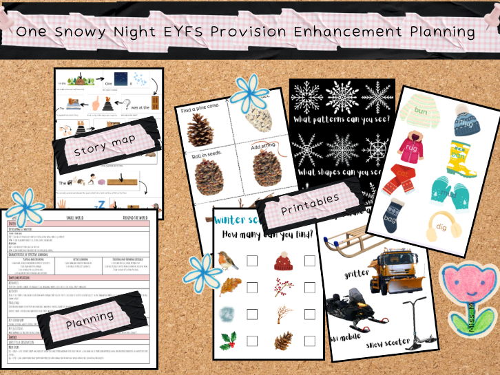 One Snowy Night EYFS Provision Enhancement Planning
