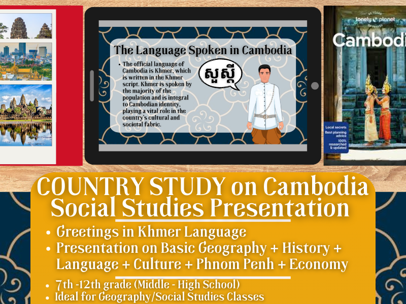 Country Study Presentation on Cambodia - Southeast Asia