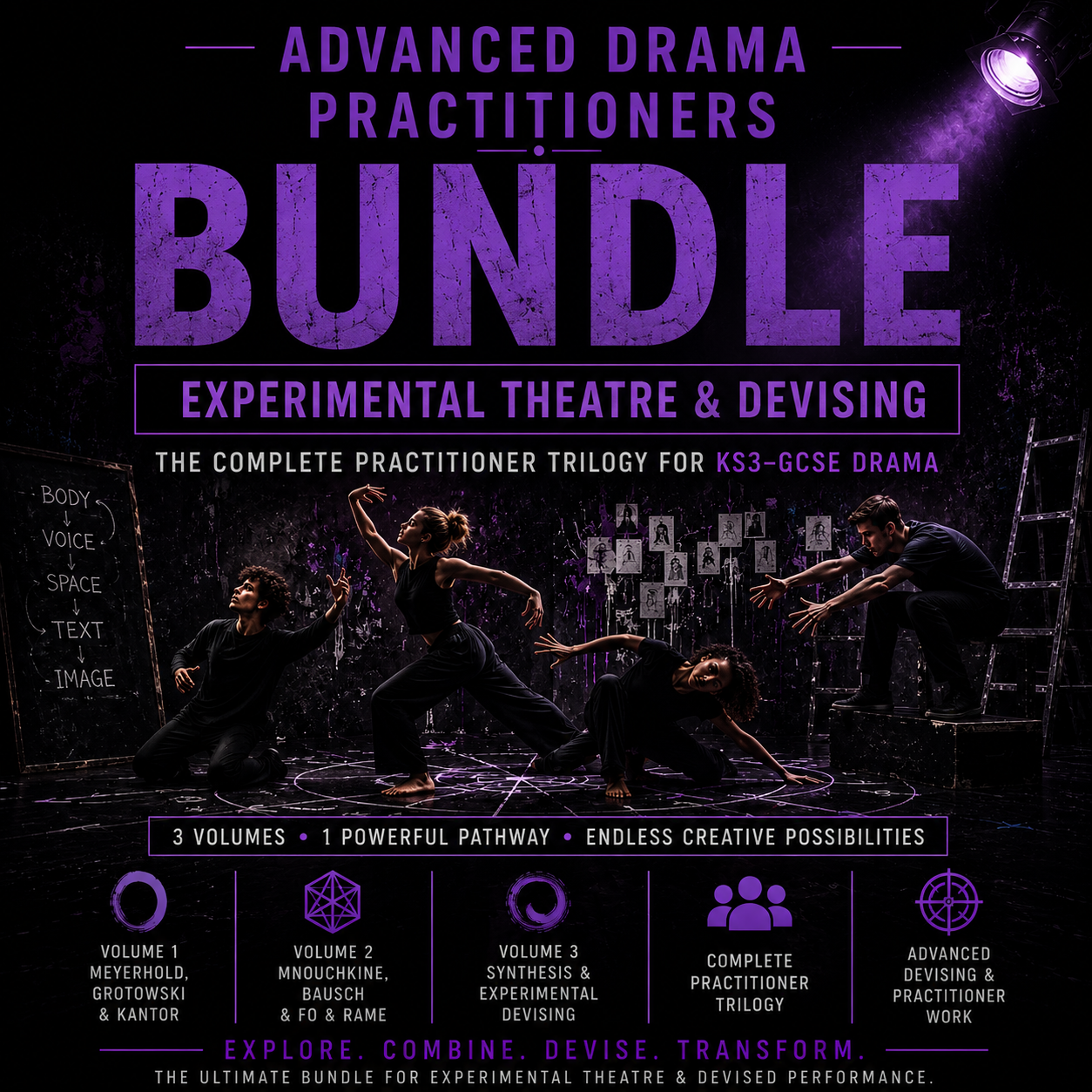 Advanced Drama Practitioners Bundle | Experimental Theatre & Devising