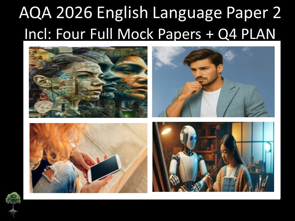 Four AQA 2026 GCSE English Language Paper 2 Mocks | Q4 Plan