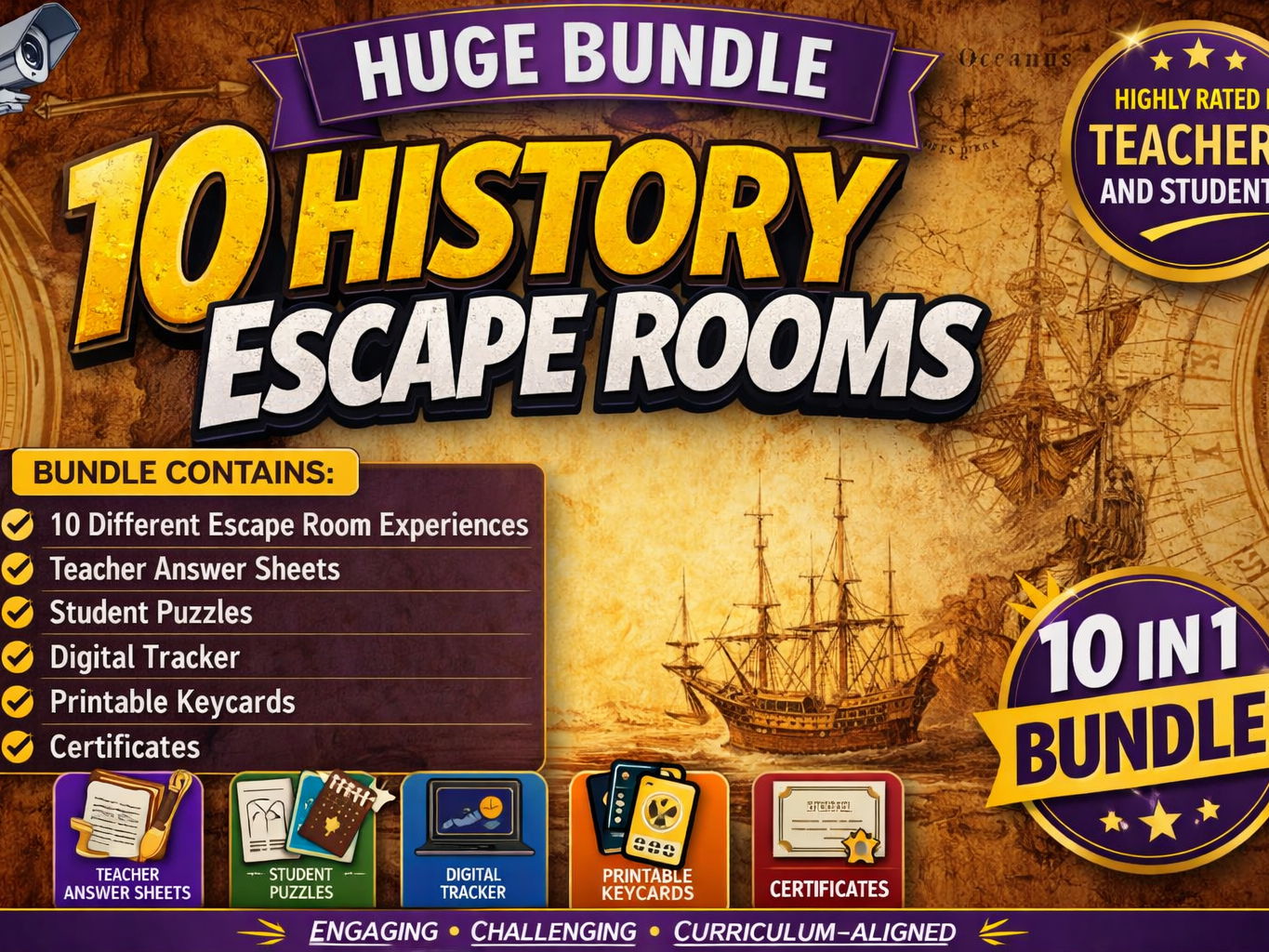 History Escape Rooms End of Year