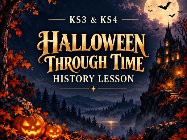 Halloween History Lesson KS3 | Change & Continuity | SEND Support | No Printing