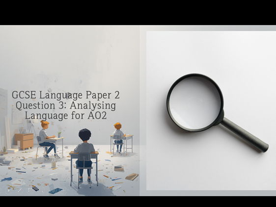 GCSE Language Paper 2 Question 3: Analysing Language for AO2