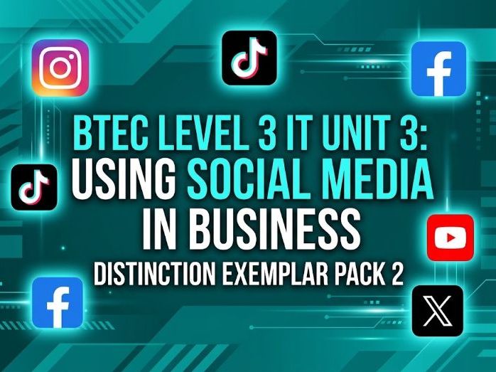 BTEC Level 3 IT Unit 3 Exemplar Pack 2 Distinction