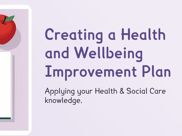 Health & Social Care - Health & Wellbeing Improvement Plan