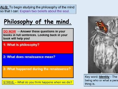 Philosophy of the mind