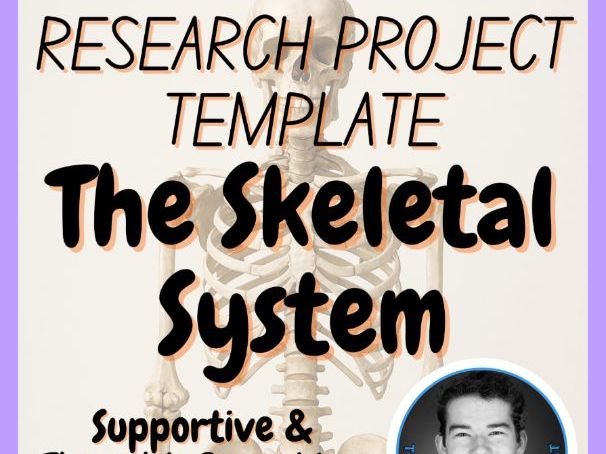 The Skeletal System | Health Medicine Science Research Project Template