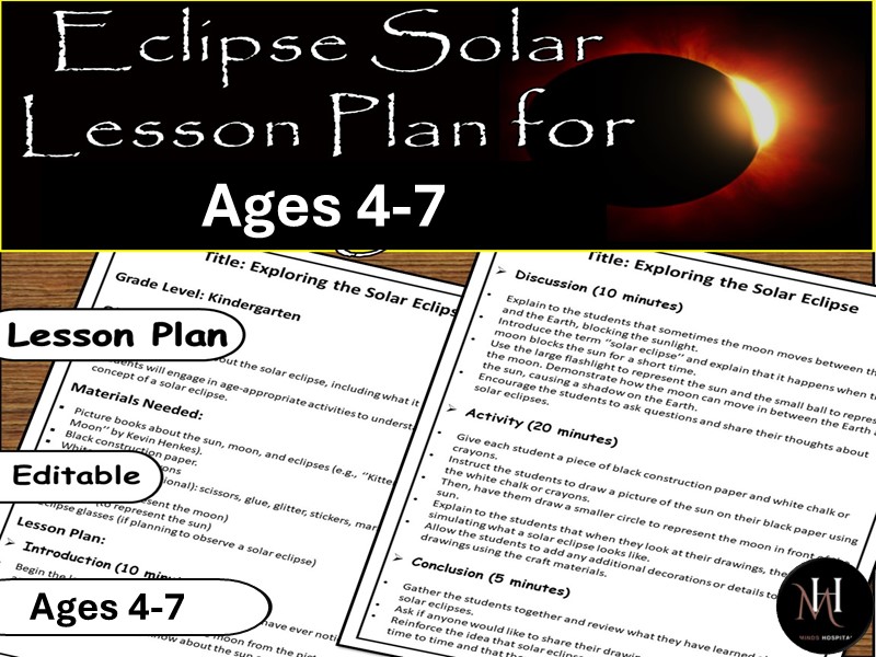 Solar Eclipse Lesson Plan - Eclipse Exploration