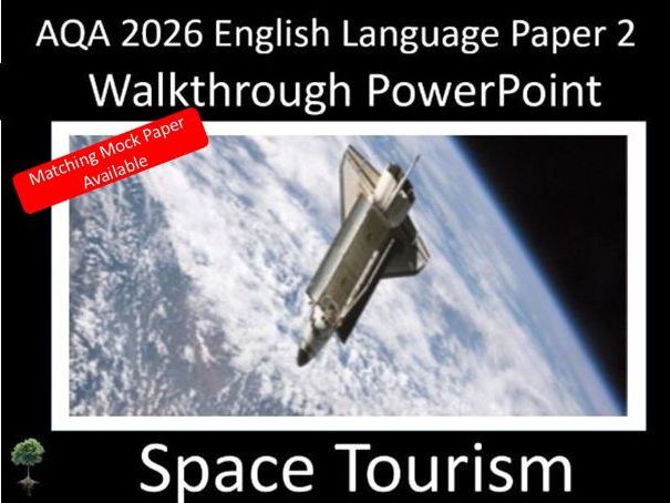 AQA 2026 English Language Paper 2 Mock Walkthrough PPT (spa)