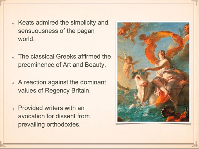 John Keats - Life, Romanticism, Hellenism and Politics