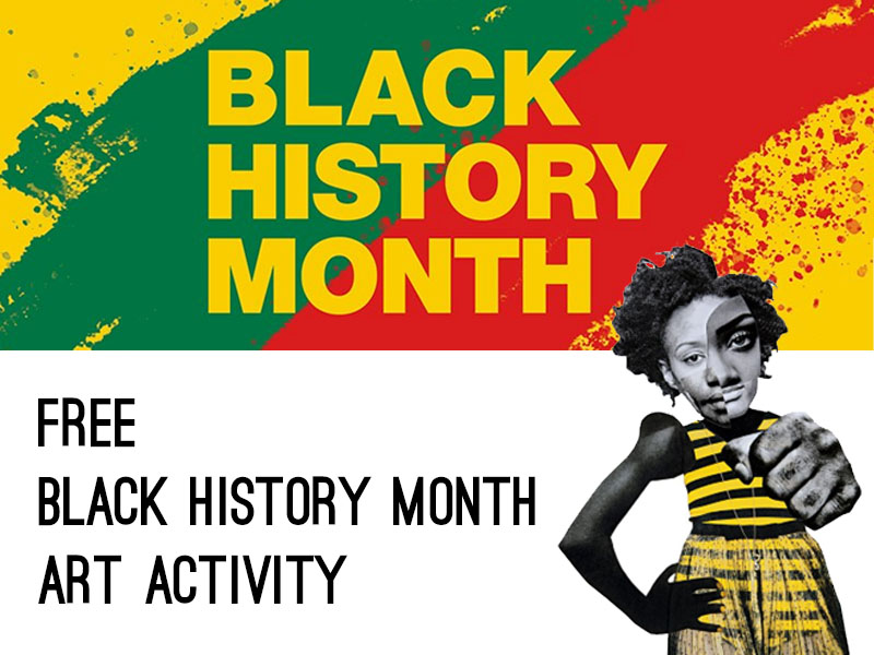 FREE Black History Month Art Activity | Artist Research Worksheet + Artist Spotlight Posters