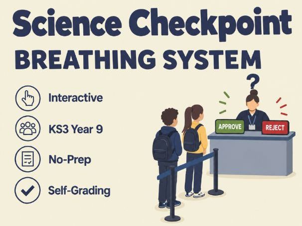 Breathing System Interactive Game | Biology KS3 Year 9