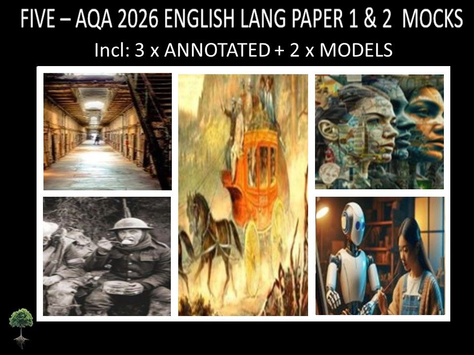 FIVE - AQA PAPER 1 & 2 | 2026 FULL MOCKS | ANNOTATED | MODELS