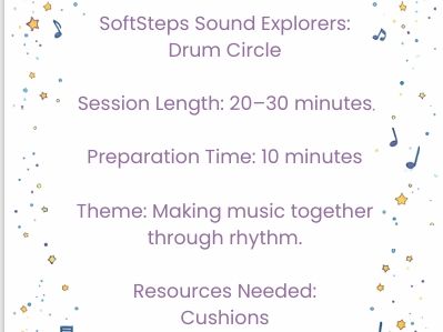 Drum Circle | Music, Rhythm & Movement Session | ASN & SEND & EYFS Resource
