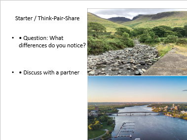 AQA GCSE Geography Changes in rivers and their valleys