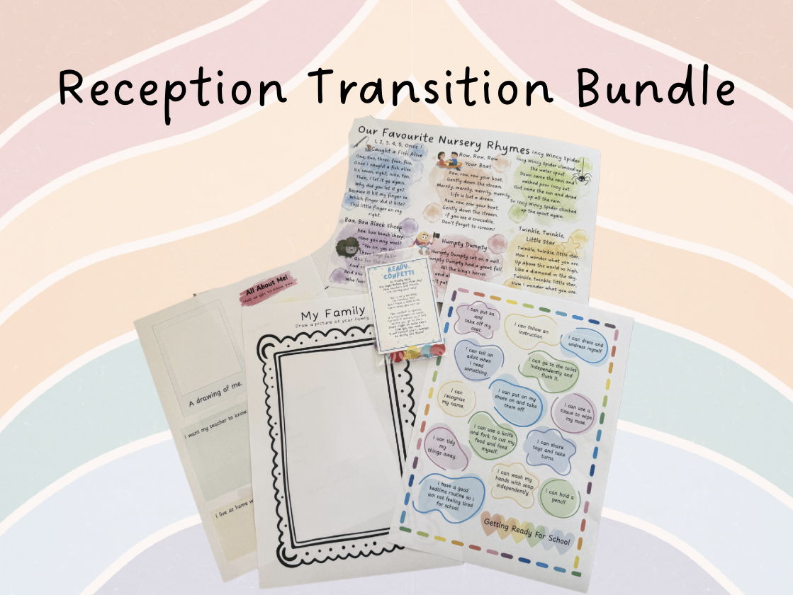 Starting School Bundle - Reception