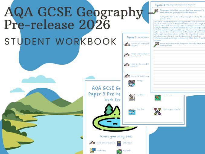 2026 AQA GCSE Pre-Release Student Workbook