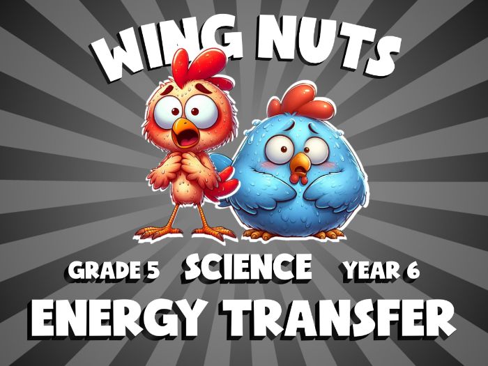 Energy Transfer WING NUTS Science Game | No-Prep Year 6 Review Activity