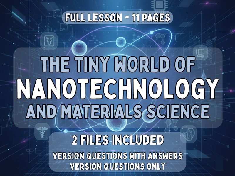 The Tiny World of Nanotechnology and Materials Science – High School Lesson Pack