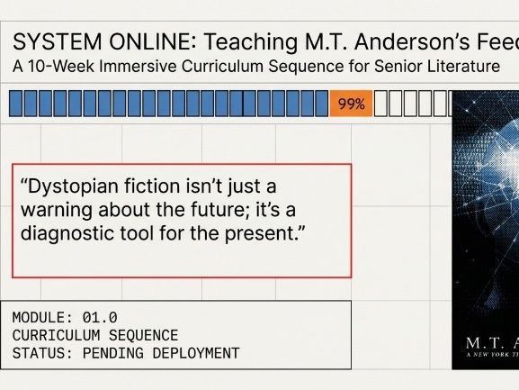 Feed Novel Study Unit | Senior English | Dystopia, Consumerism & Essay Writing