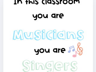 Music Room display pack