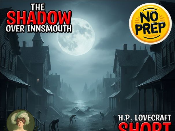 The Shadow Over Innsmouth Q&A Analysis of H. P. Lovecraft No-Prep Sub Plan