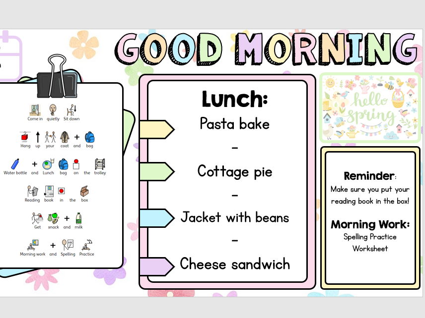 Spring Morning Slides