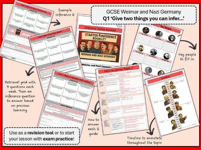 Weimar and Nazi Germany Revision Booklet GCSE