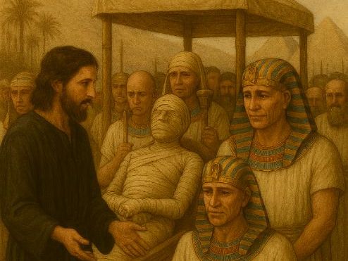 BIBLE 53   GENESIS 50   HOW WAS JACOB BURIED???